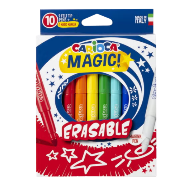 FEUTRE MAGIC EFFACABLE BOITE DE 10 REF 43182