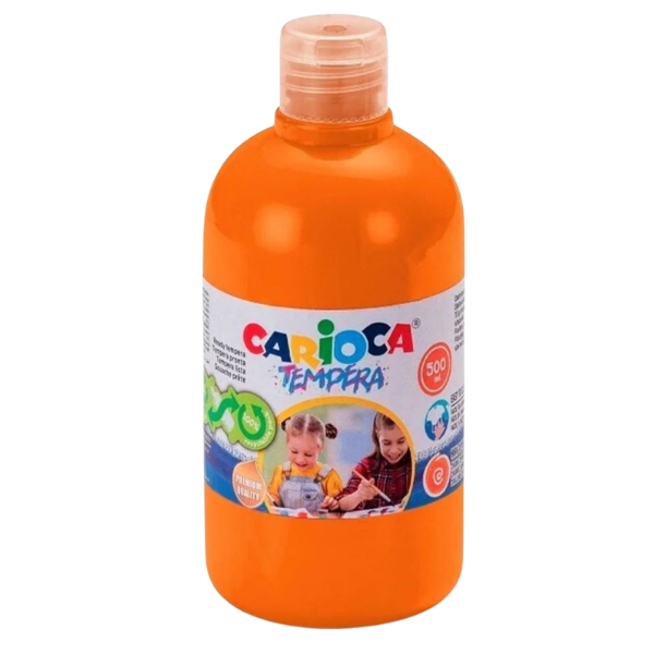 GOUACHE LIQUIDE CARIOCA 40427/11 BOUTEILLE 500 ML ORANGE