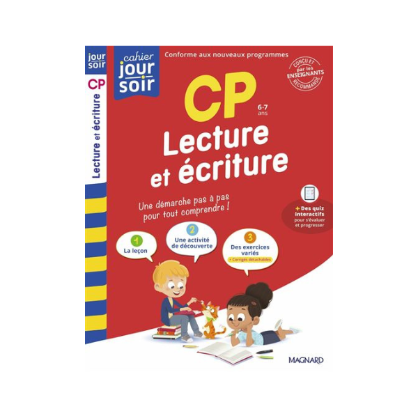 LECTURE ET ECRITURE CP - CAHIER JOUR SOIR