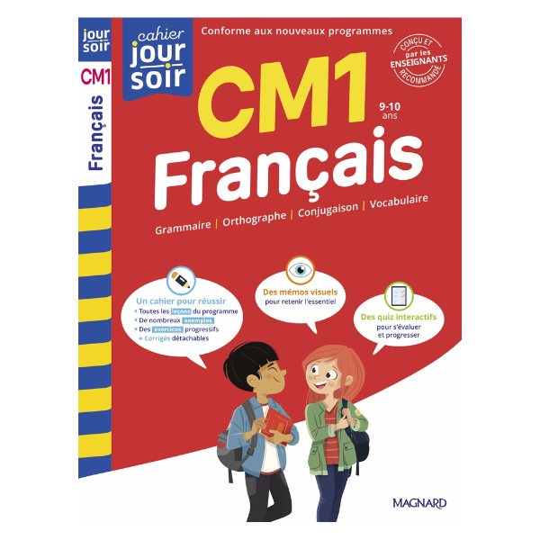 FRANCAIS CM1 CAHIER JOUR SOIR