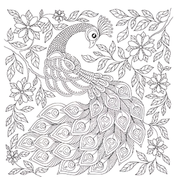MERVEILLEUSE NATURE - COLORIAGES POUR ME DETENDRE