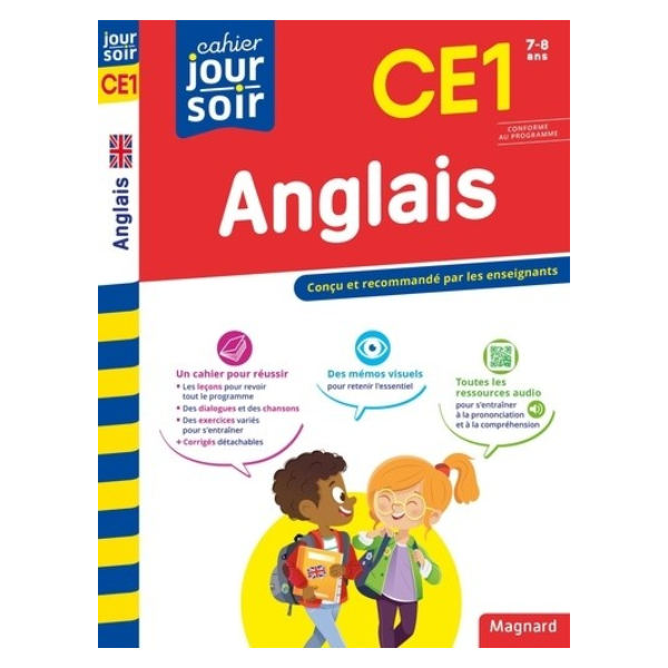 ANGLAIS CE2 CAHIER JOUR SOIR