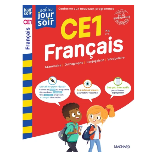 FRANCAIS CE1 CAHIER JOUR SOIR