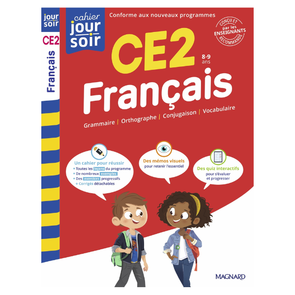 FRANCAIS CE2 CAHIER JOUR SOIR