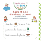 LES HISTOIRES DE P'TIT SAMI MATERNELLE (3-5 ANS) : SAMI ET JULIE A LA
