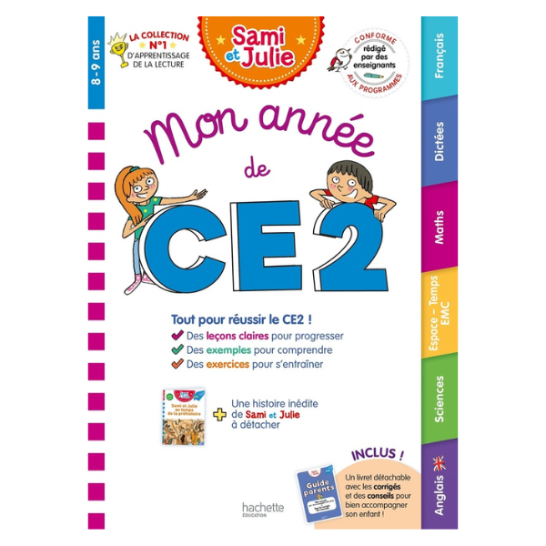 MON ANNEE DE CE2 AVEC SAMI ET JULIE (TOUTES LES MATIERES)