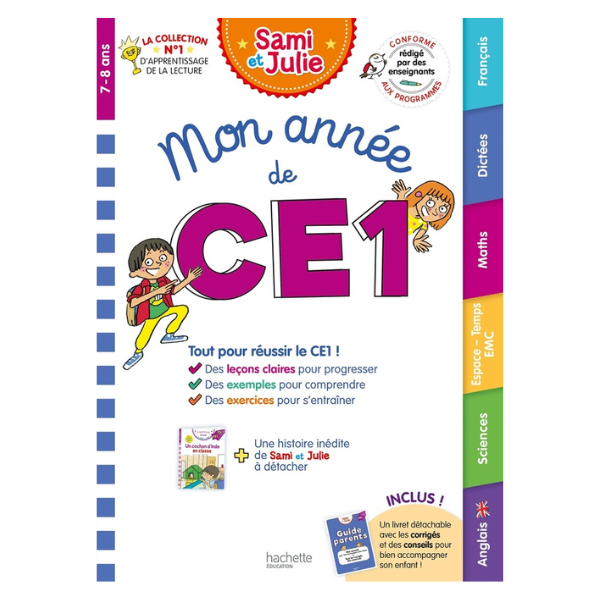 MON ANNEE DE CE1 AVEC SAMI ET JULIE (TOUTES LES MATIERES)