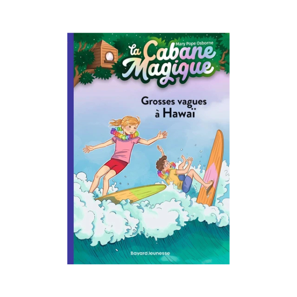 LA CABANE MAGIQUE, TOME 23 - GROSSES VAGUES A HAWAI
