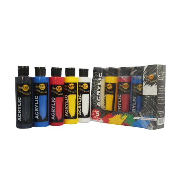 ACRYLIQUE COFFRE DE 5 ACRYLIC  MAJED 130ML ASS