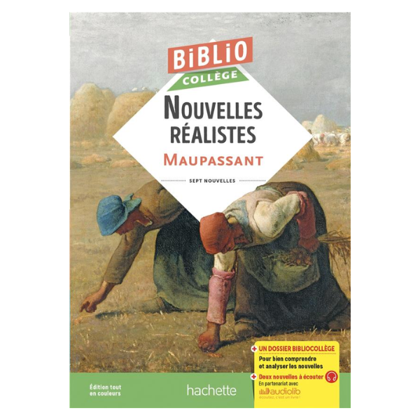 BIBLIOCOLLEGE NOUVELLES REALISTES MAUPASSANT