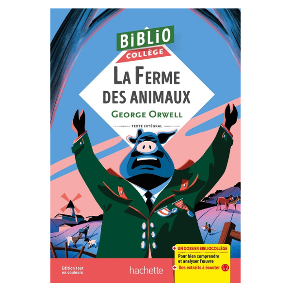 BIBLIOCOLLEGE LA FERME DES ANIMAUX G.ORWELL