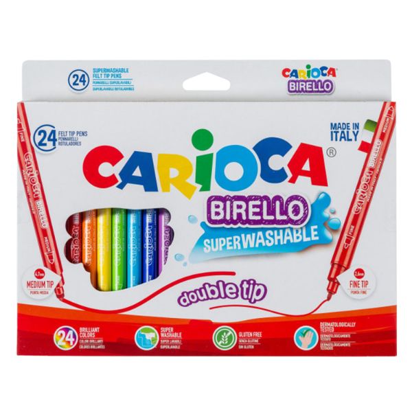 FEUTRE BIRELLO SUPER LAVABLE BOITE DE 24 REF 41521