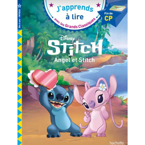 DISNEY - STITCH - ANGEL ET STITCH, CP NIVEAU 3