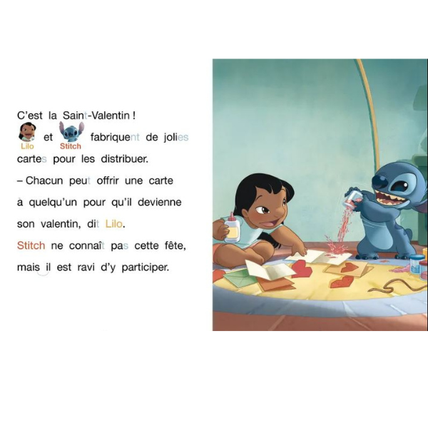 DISNEY - STITCH - ANGEL ET STITCH, CP NIVEAU 3