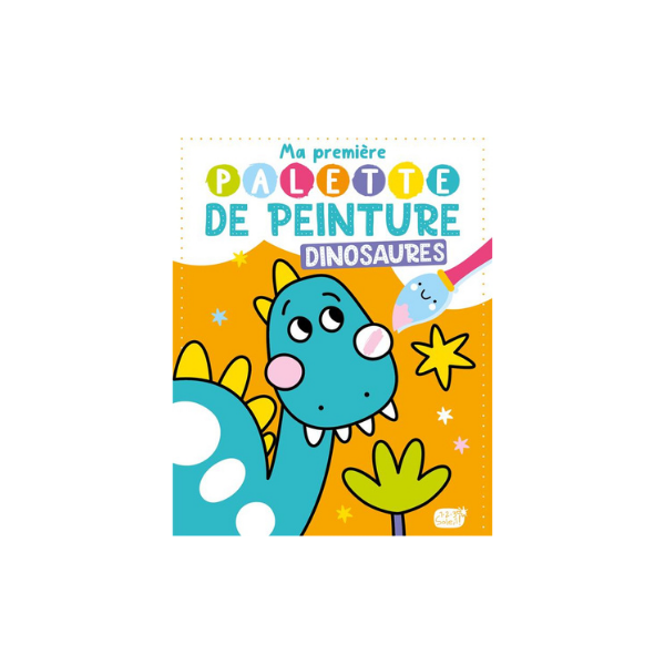 MA PREMIERE PALETTE DE PEINTURE - DINOSAURES