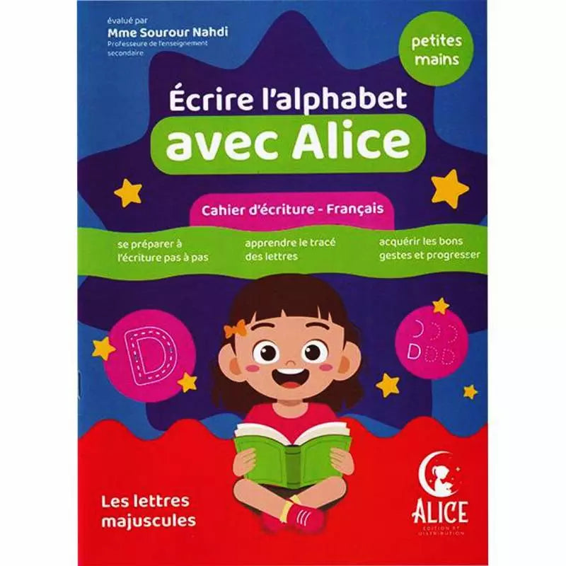 Écrire l'Alphabet avec Alice - Lettres Majuscules.