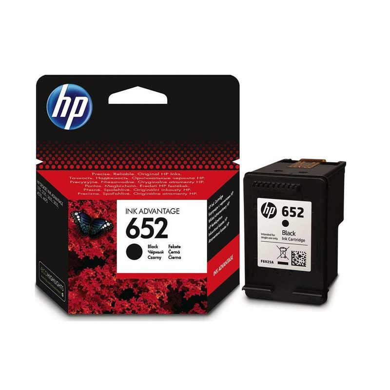Cartouche HP 652 Noir - Originale.