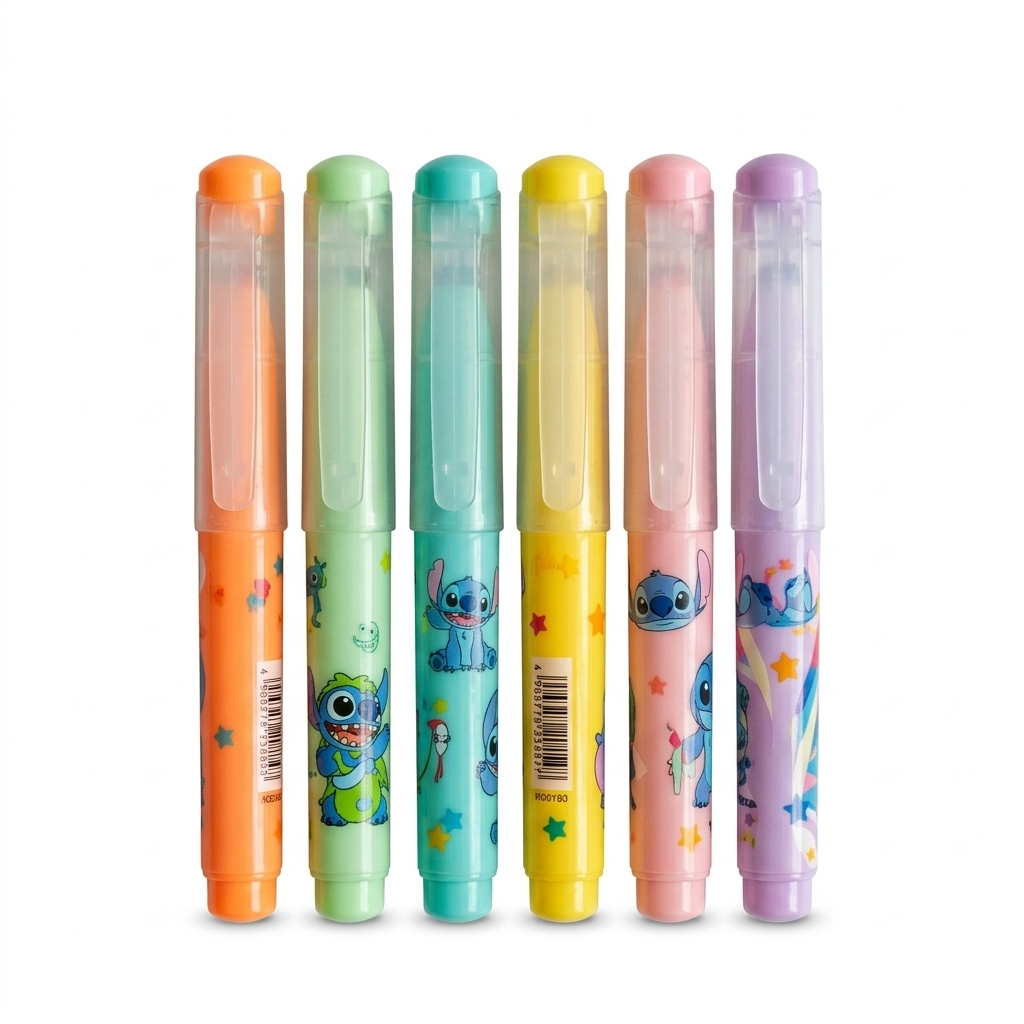 STYLO FEUTRE 6 COULEURS NS2280-26