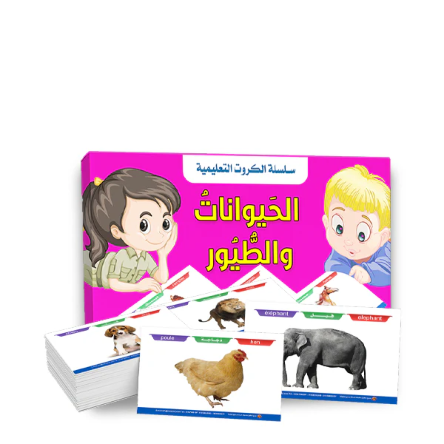 سلسلة الكروت التعليمية.
