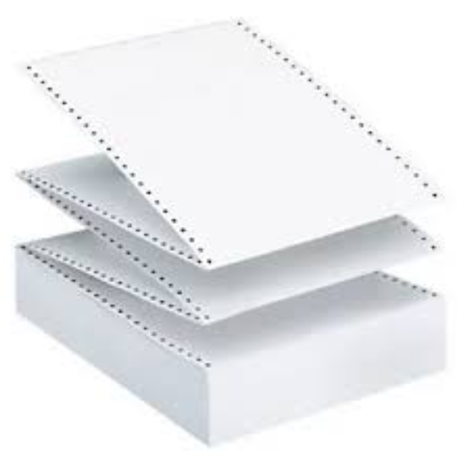 RAME DE PAPIER CONTINU 1 EXEMPLAIRE 80G 1000 FEUILLE.