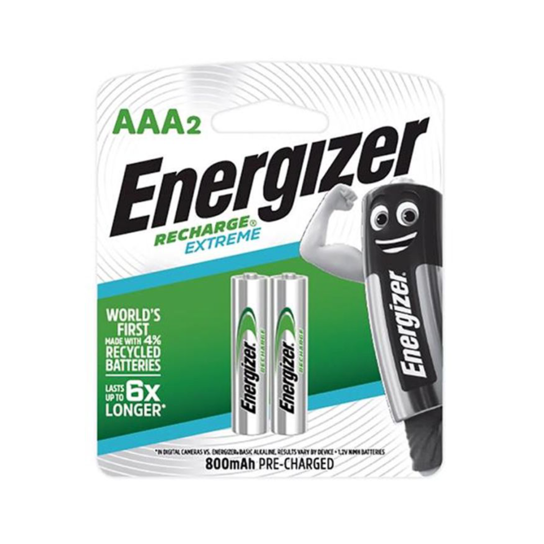 Pile Energizer Rechargeable AAA Lot de 2.