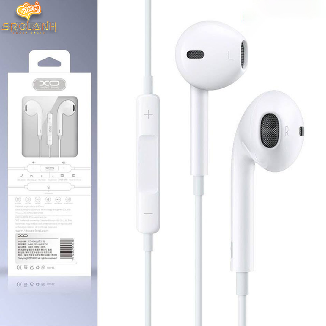 Écouteur XO S8 Copie Original Earphone.