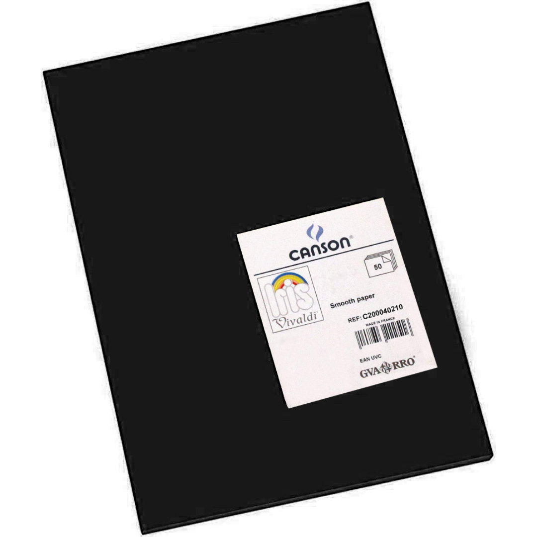Papier Canson.