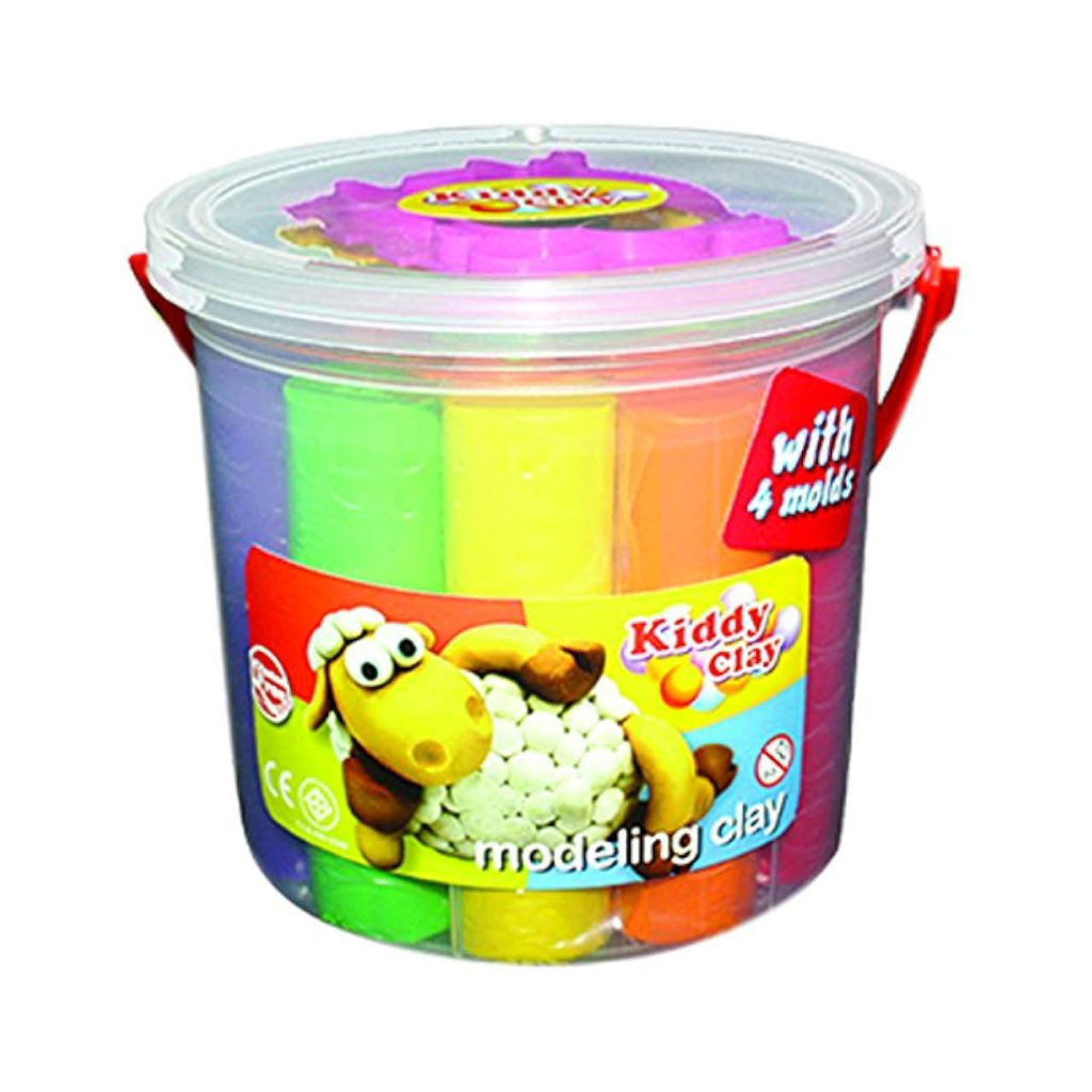 Pâte à Modeler Kiddy Clay Boîte PX-380-8+16SMT
