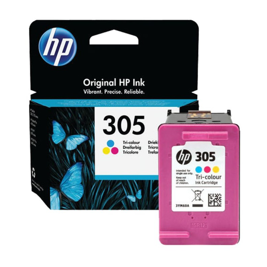 Cartouche d’encre HP 305 Couleur - Originale.