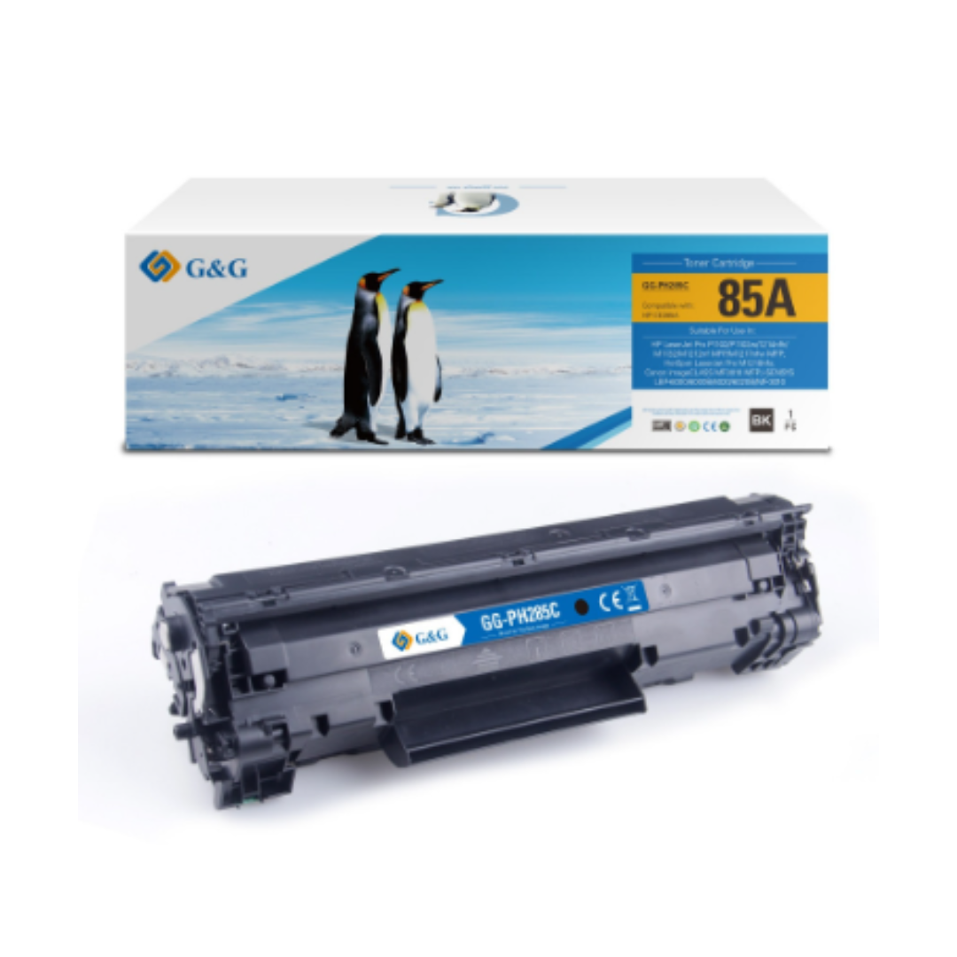 Toner HP Noir CE285A Universal G&G Compatible.