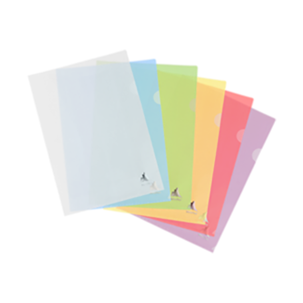 Pochettes Coin – PP Translucide – Lot de 10 – Blanc.