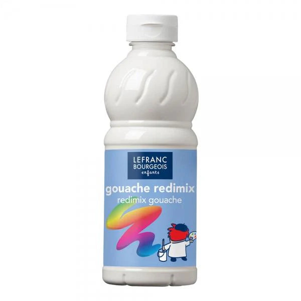 Gouache C&amp;C 500ml – Blanc.