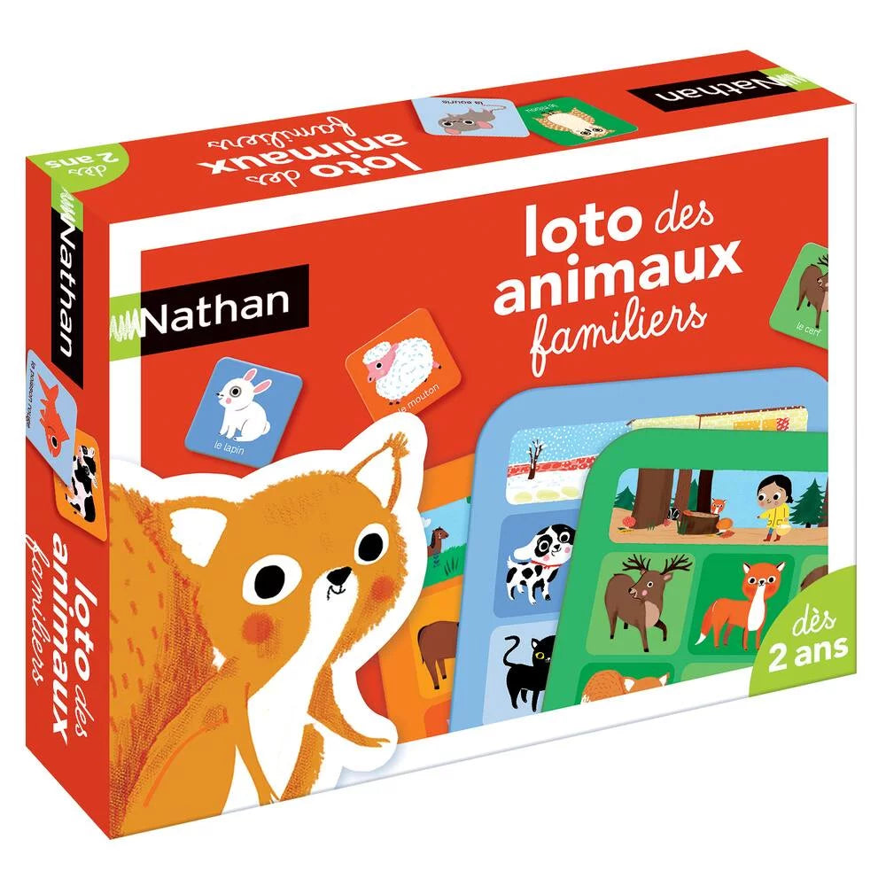 Jouet Nathan - Loto des Animaux Familier.