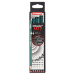 Etui carton de 6 crayons graphite STABILO Othello ARTY.