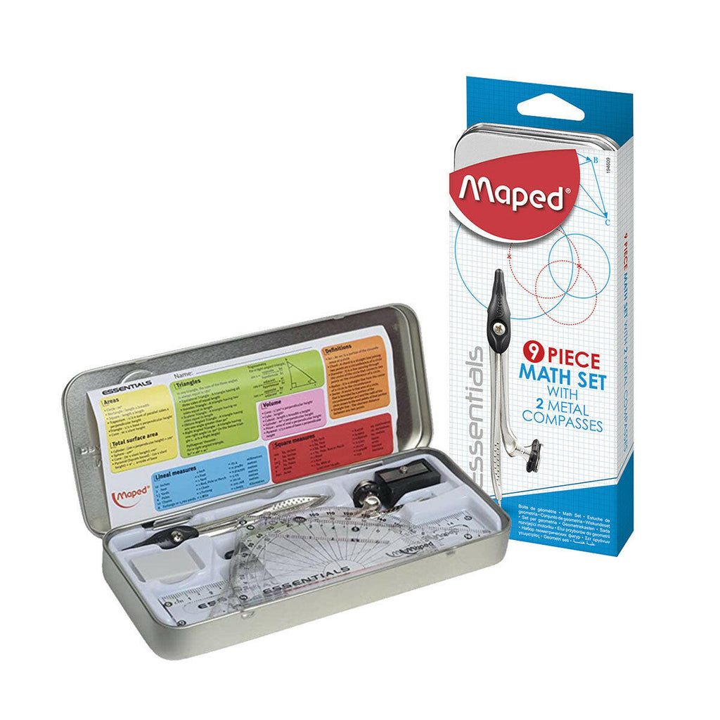 Maped - M.Set Essentials Geometry 9pcs.