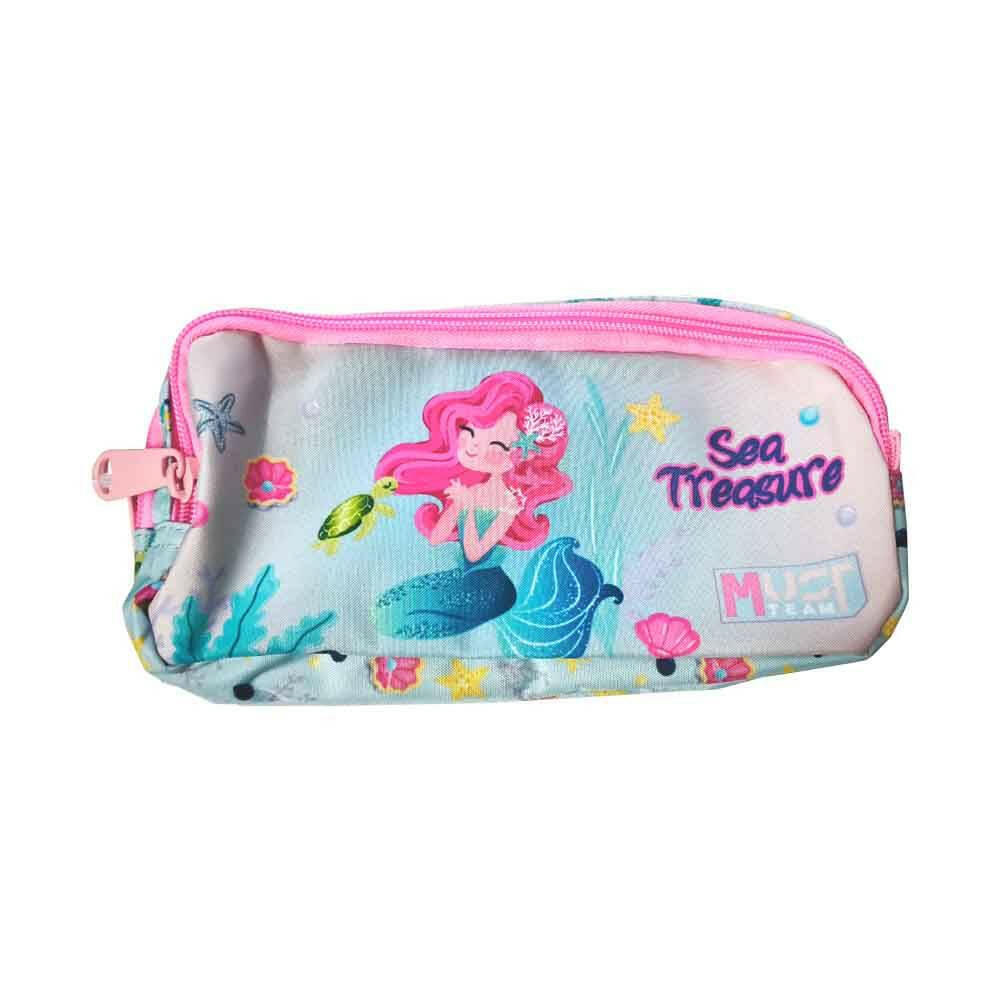 Trousse 2 Poches Must Team "Sea Treasure" - Thème Marin.