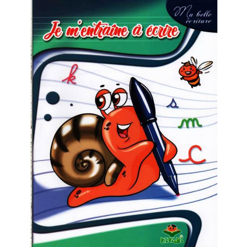Je m'entraîne à écrire.
