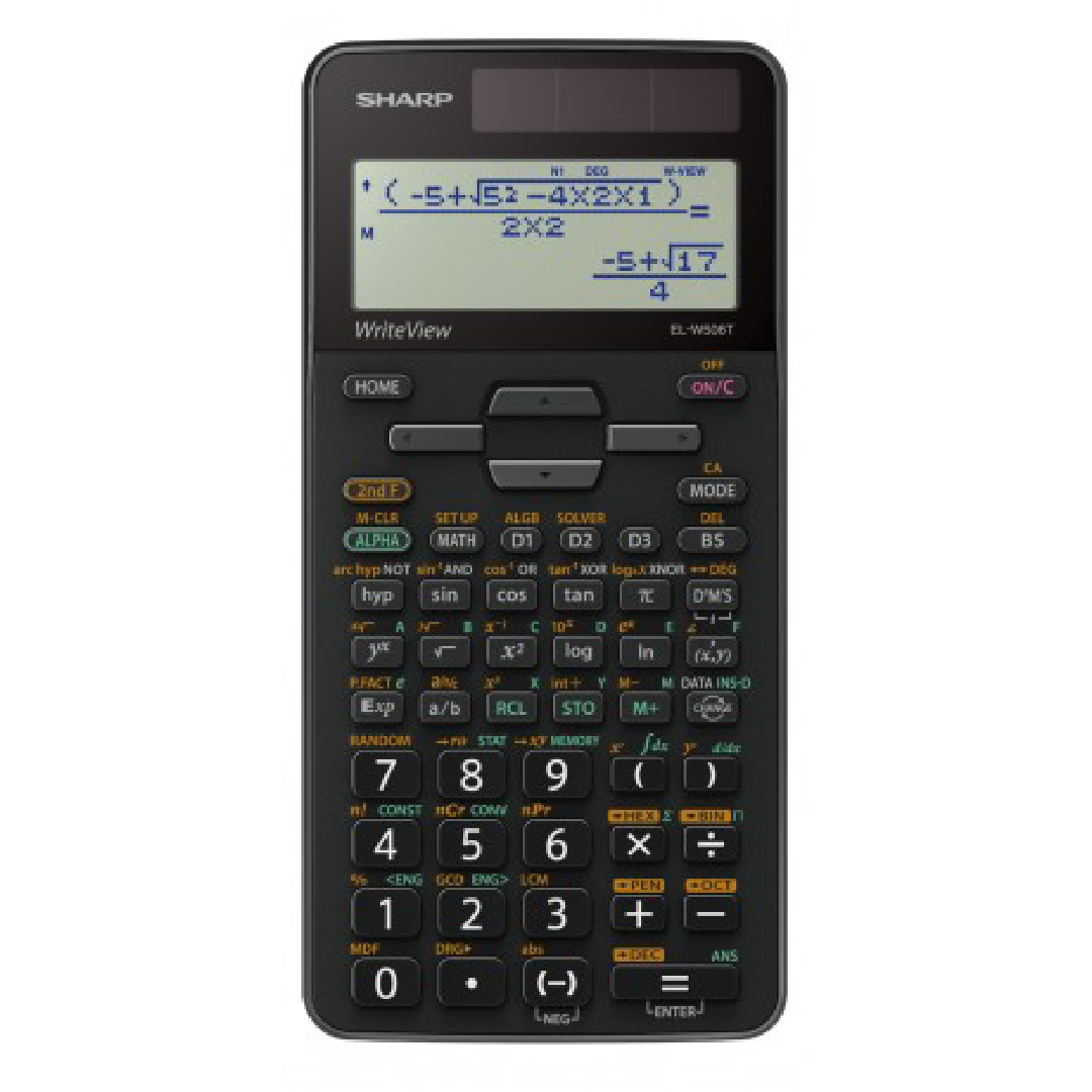 Calculatrice Scientifique Sharp EL-W506T-GY.
