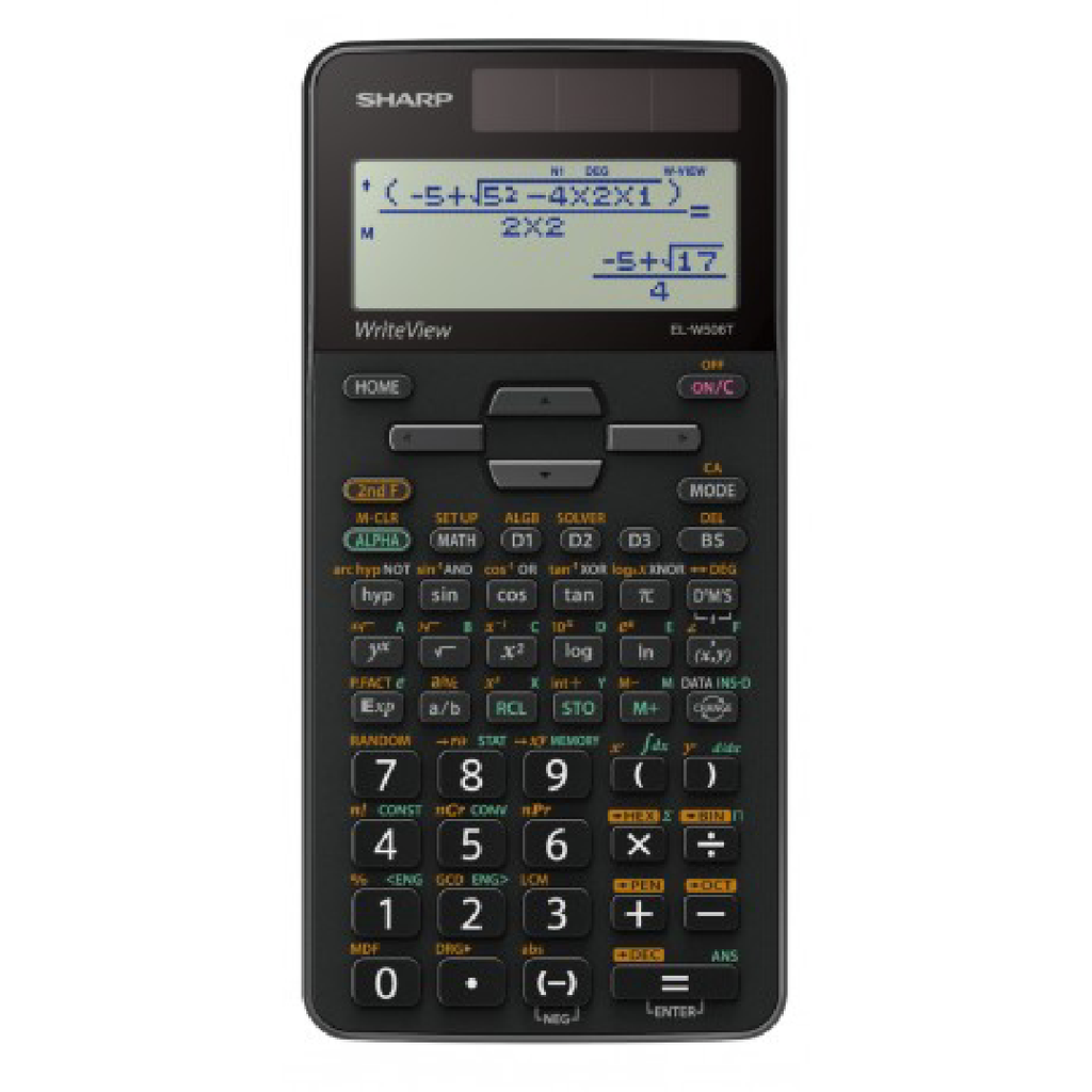 Calculatrice Scientifique Sharp EL-W506T-GY