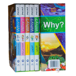 Coffret Why? 5 Livres الرياضة/العلوم في حياتنا/البيئة/الكون/الأرض.