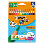 Bic Kids Évolution Triangle Étui 10+2.