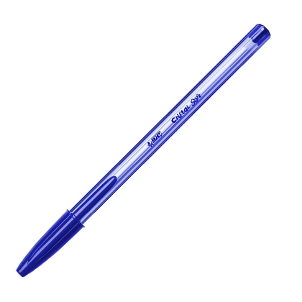 Stylo à Bille Bic Cristal Soft Bleu