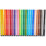 Alpino - Pack de 24 Feutres à Pointe Fine Multicolores.