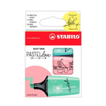 Stabilo - Etui de 3 Surligneurs BOSS MINI Pastel Love.