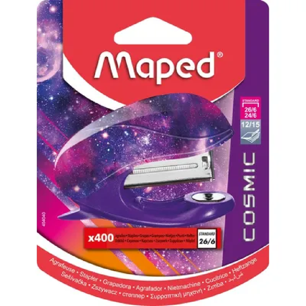 Maped - Agrafeuse Mini 26/6 Cosmic Teens 24.