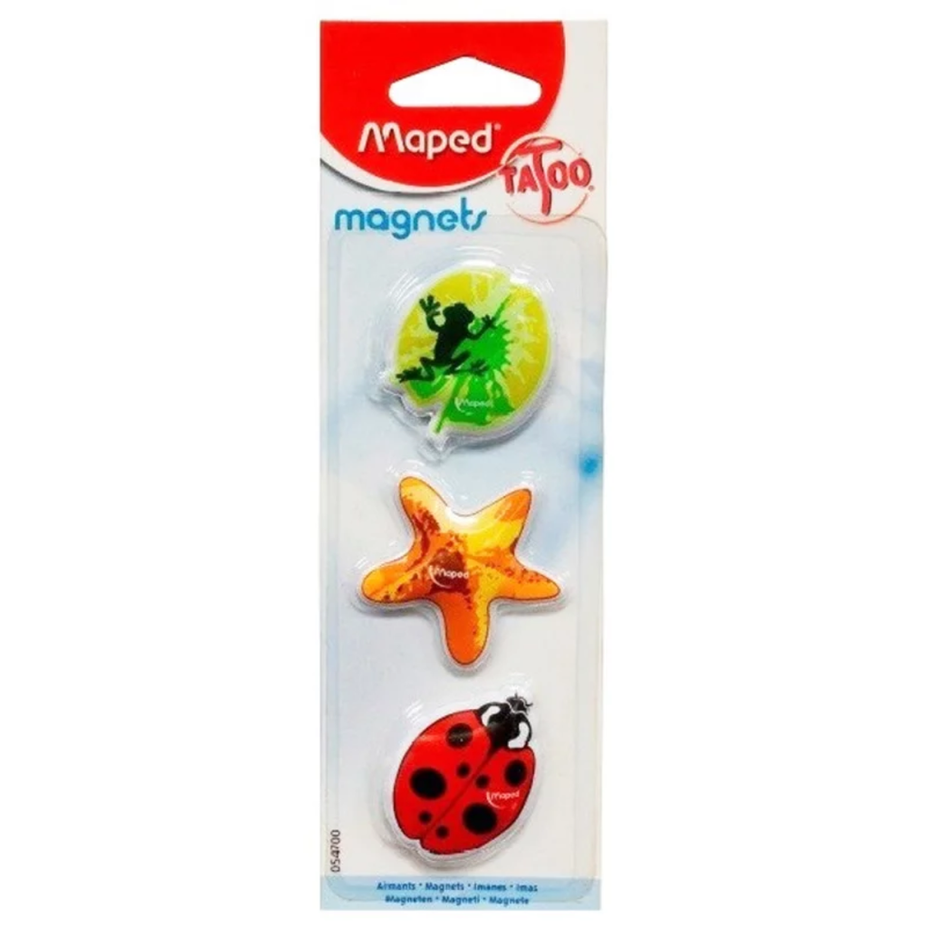 Maped - Set de 3 Aimants Tatoo (Réf. 054700)