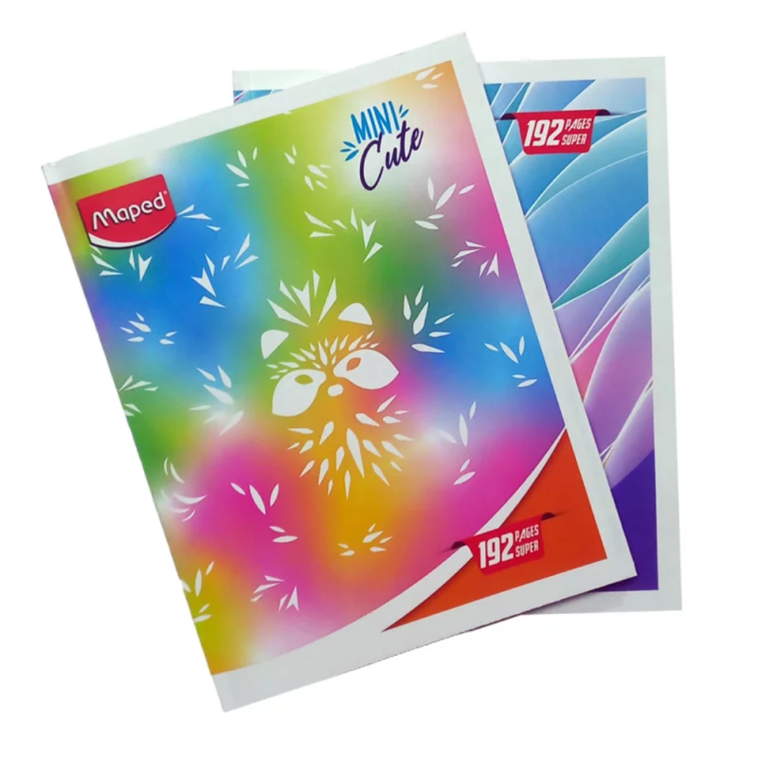 Maped - Cahier Super Demi 192 Pages (Réf. 17/22 Seyes).