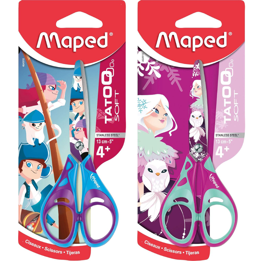 Maped - Ciseaux Tatoo Kids Pulse 12 cm