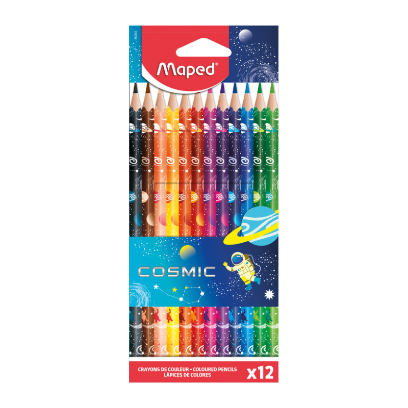 Maped - Crayons de Couleur Color'Peps Cosmic