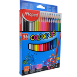 Maped - Crayons de Couleur Boîte de 36.